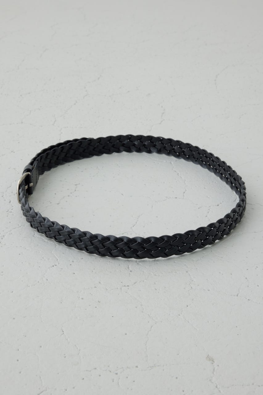 フェイクレザーメッシュベルト BLK FREE