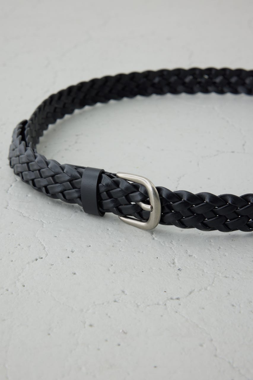 フェイクレザーメッシュベルト BLK FREE