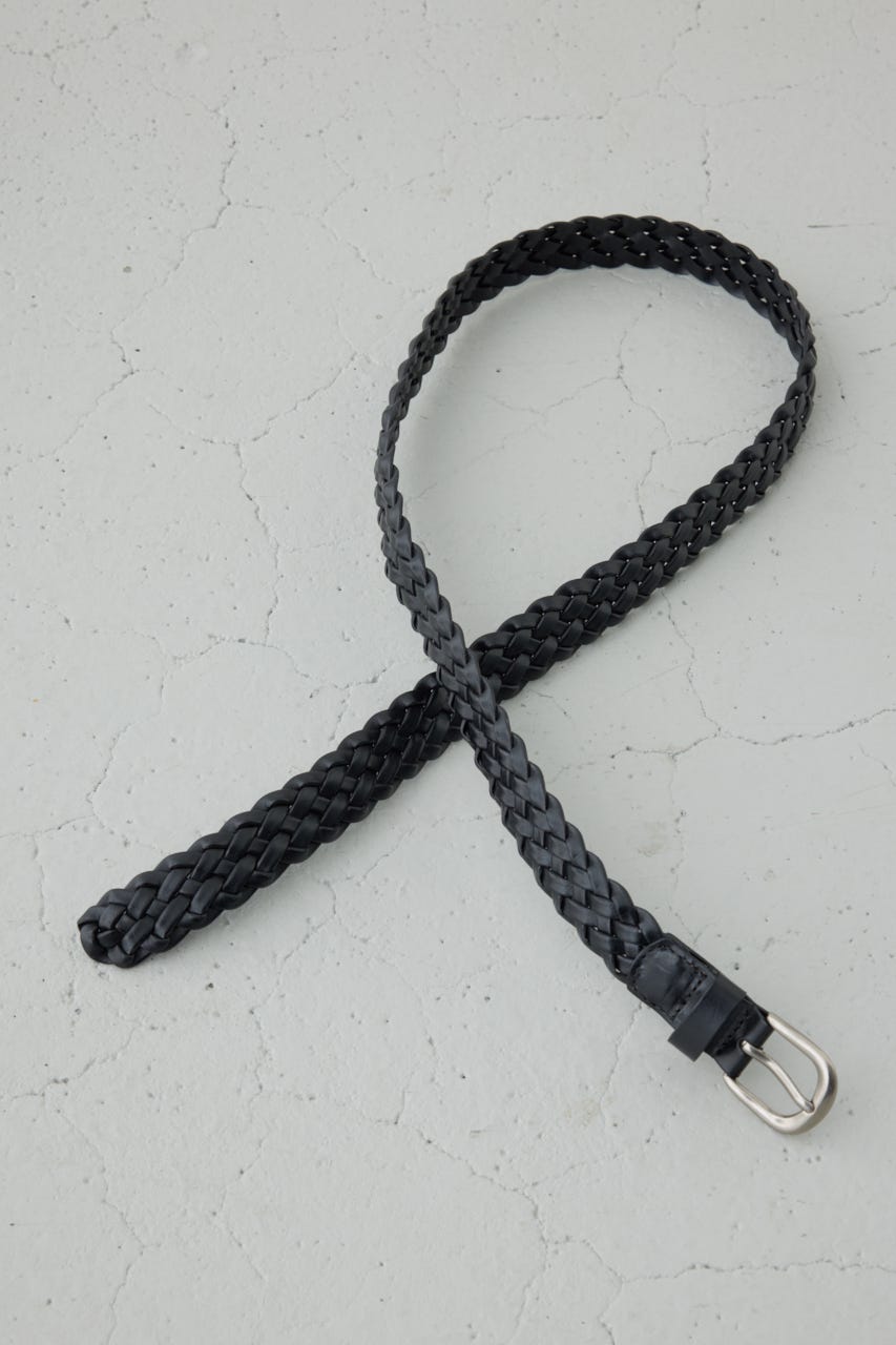 フェイクレザーメッシュベルト BLK FREE