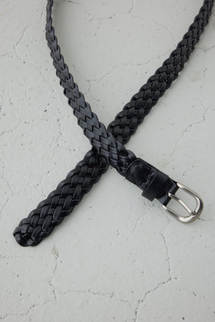 フェイクレザーメッシュベルト BLK FREE