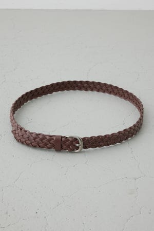 フェイクレザーメッシュベルト