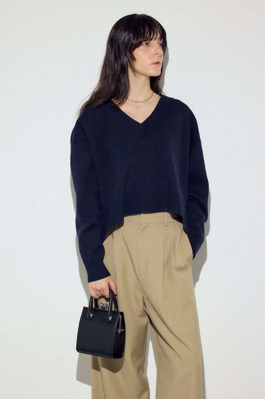 メタルフレームスクエアバッグ BLK FREE