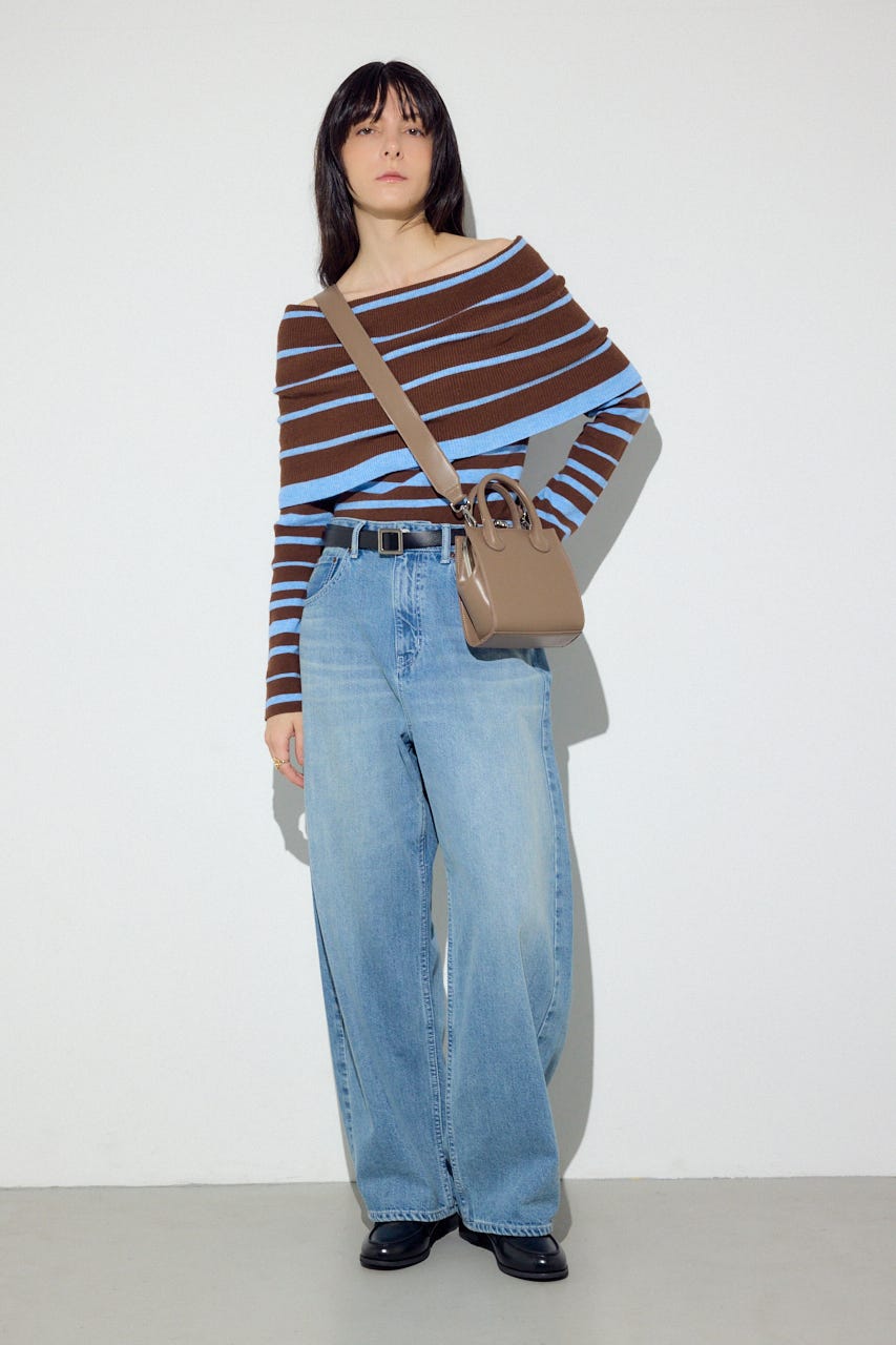 メタルフレームスクエアバッグ D/BEG FREE