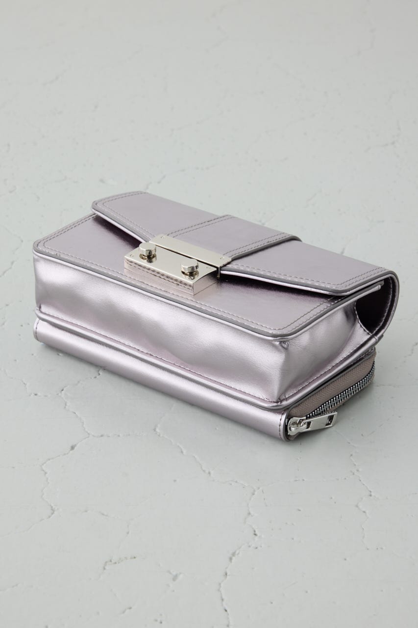 フラップデザインウォレットバッグ D/SLV FREE