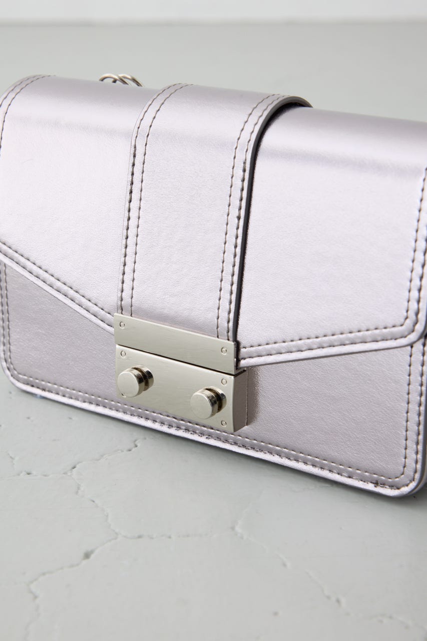 フラップデザインウォレットバッグ D/SLV FREE