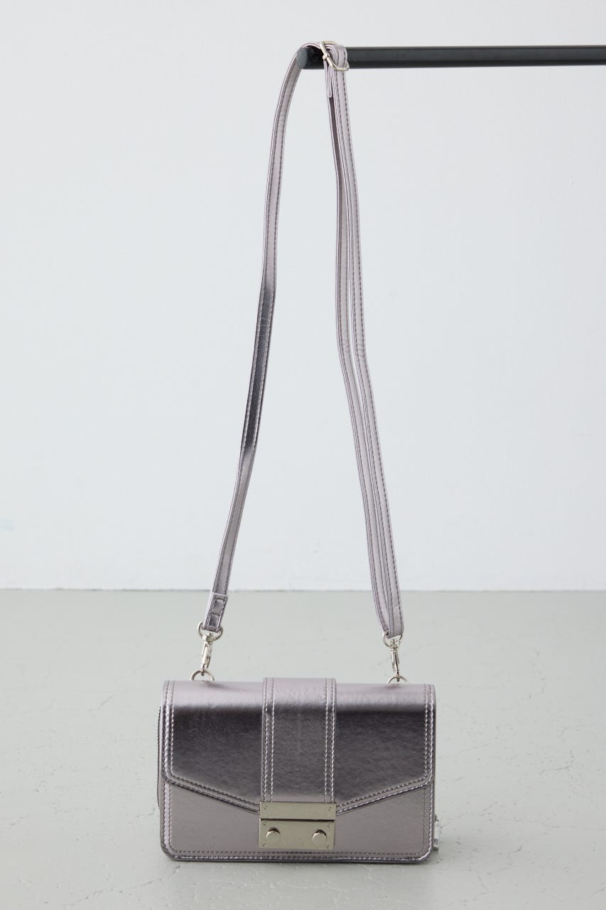 フラップデザインウォレットバッグ D/SLV FREE