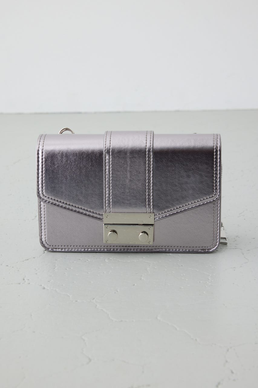 フラップデザインウォレットバッグ D/SLV FREE