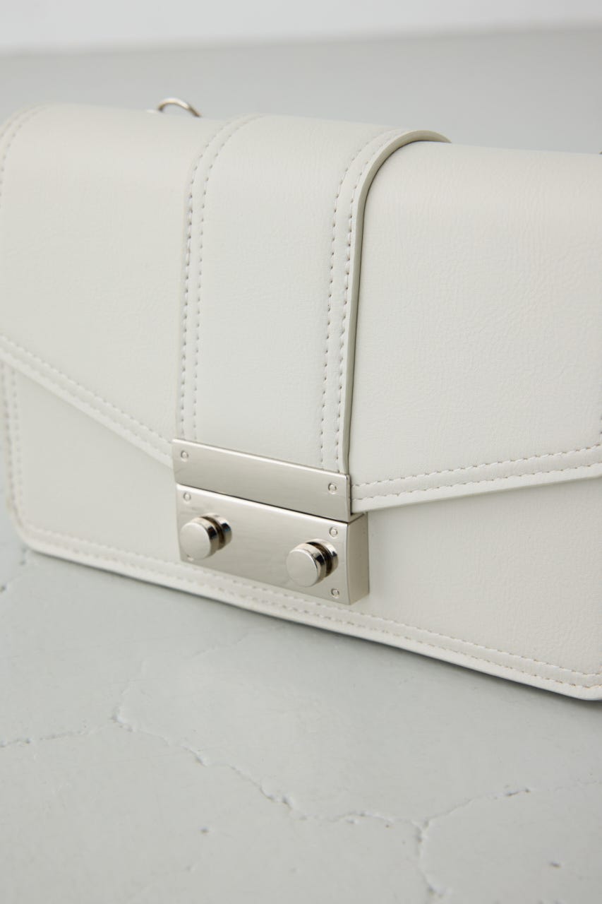 フラップデザインウォレットバッグ GREIGE FREE