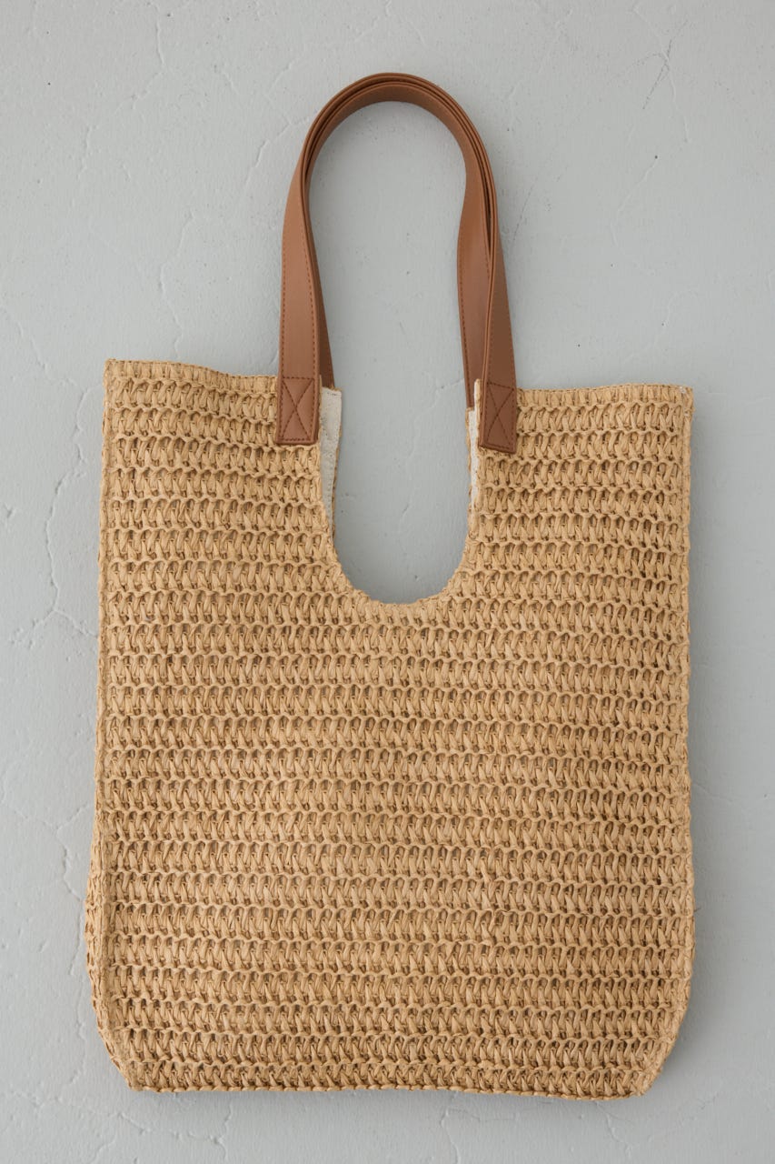 ペーパーメッシュトート BEG FREE