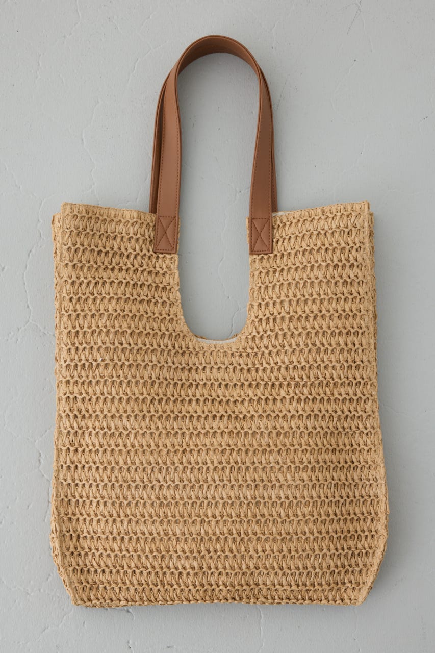 ペーパーメッシュトート BEG FREE