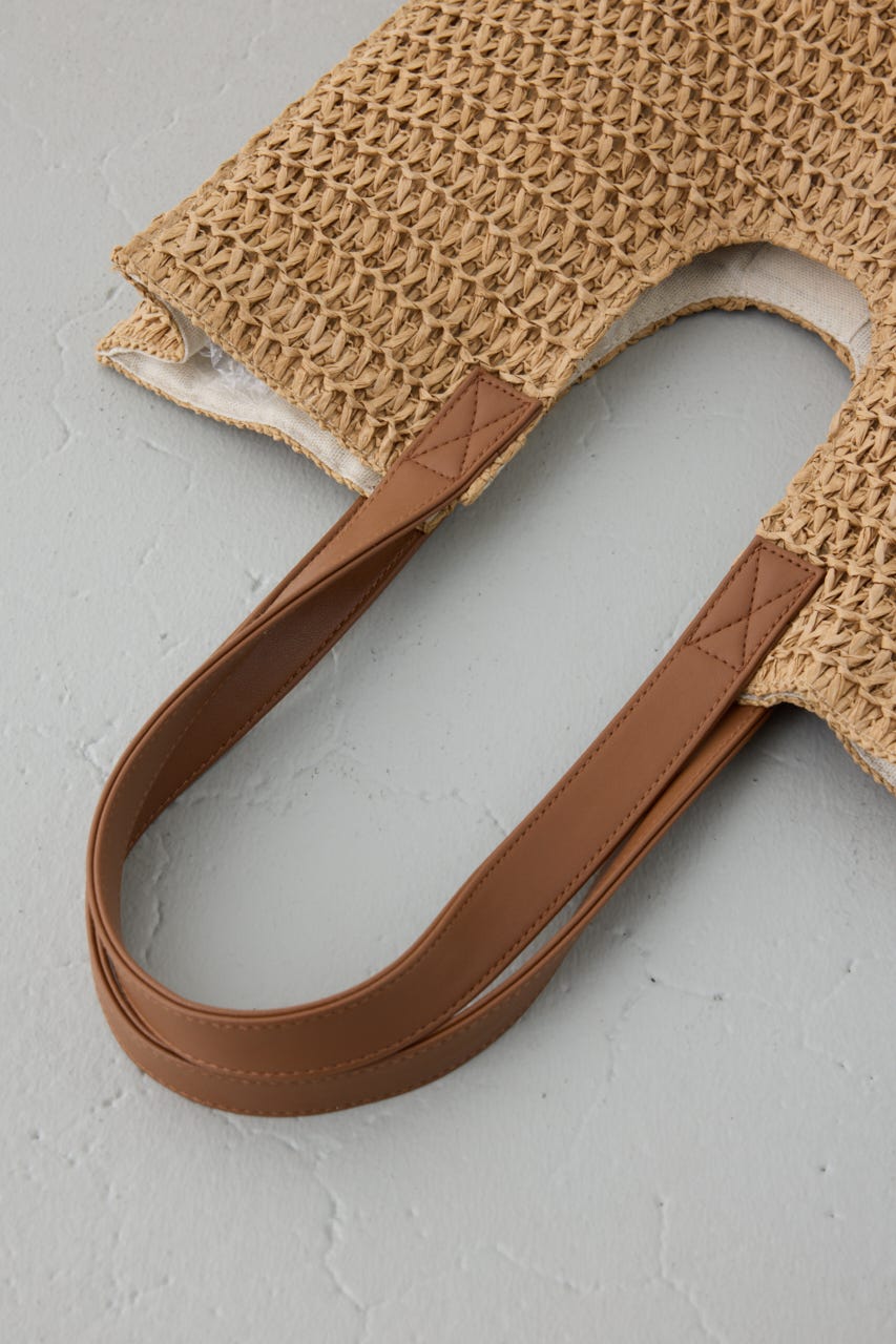 ペーパーメッシュトート BEG FREE