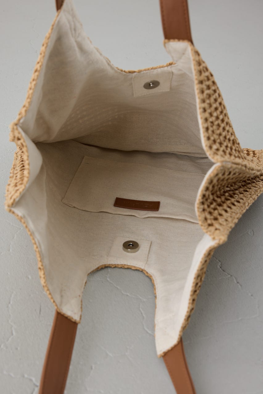 ペーパーメッシュトート BEG FREE