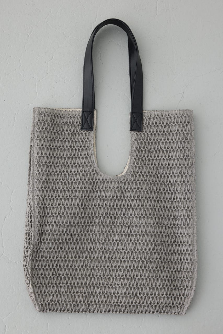 ペーパーメッシュトート GRY FREE