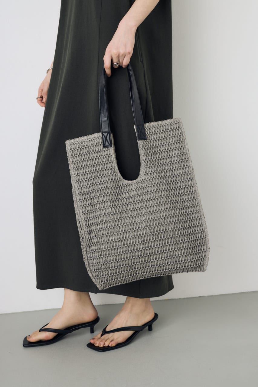 ペーパーメッシュトート GRY FREE
