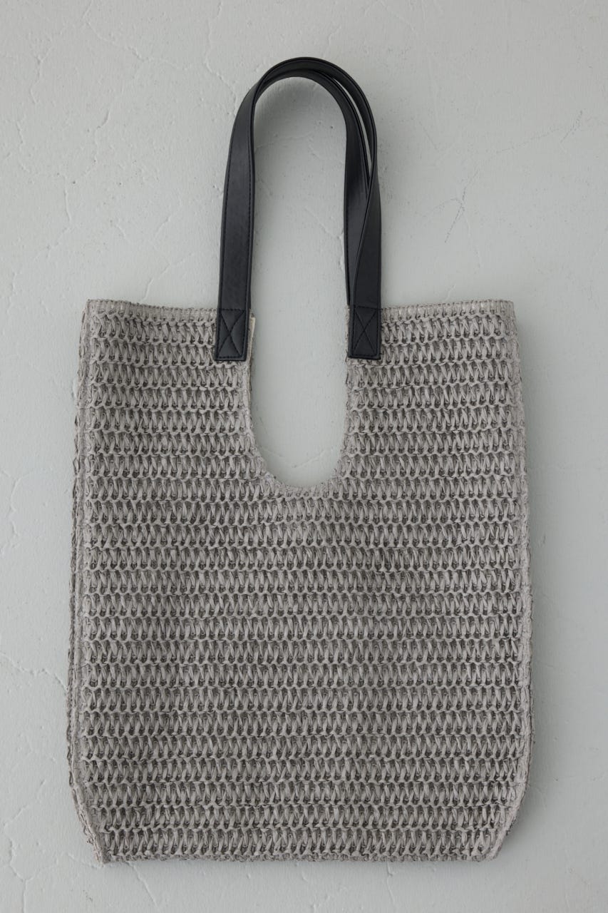 ペーパーメッシュトート GRY FREE