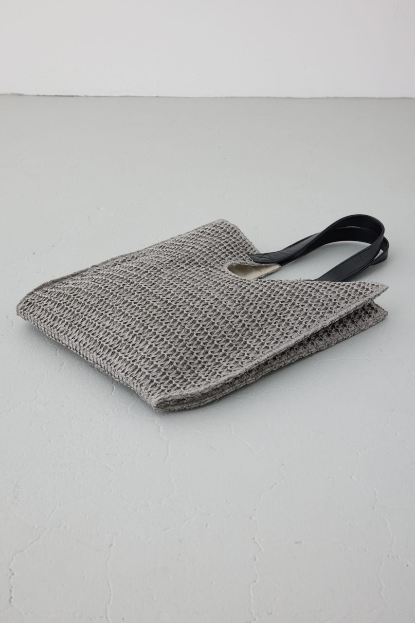 ペーパーメッシュトート GRY FREE
