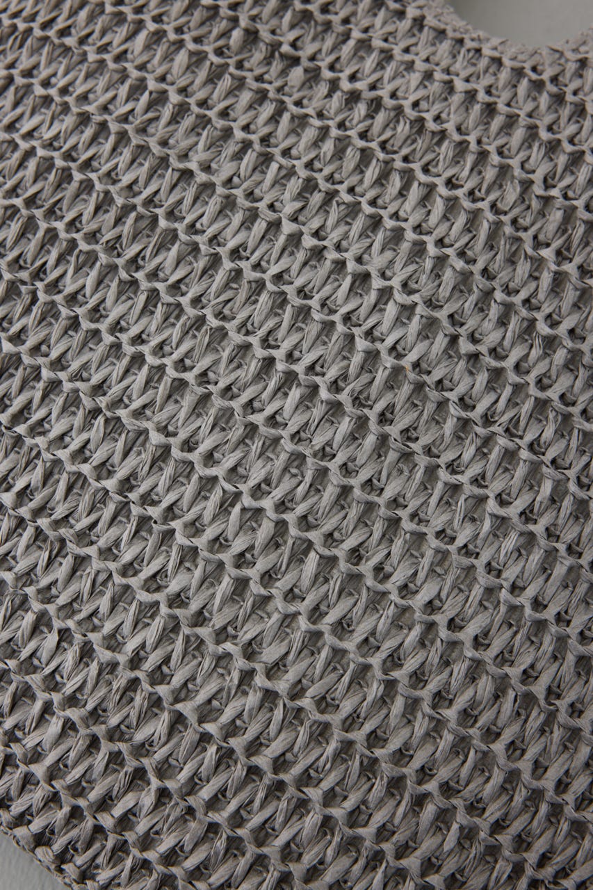 ペーパーメッシュトート GRY FREE