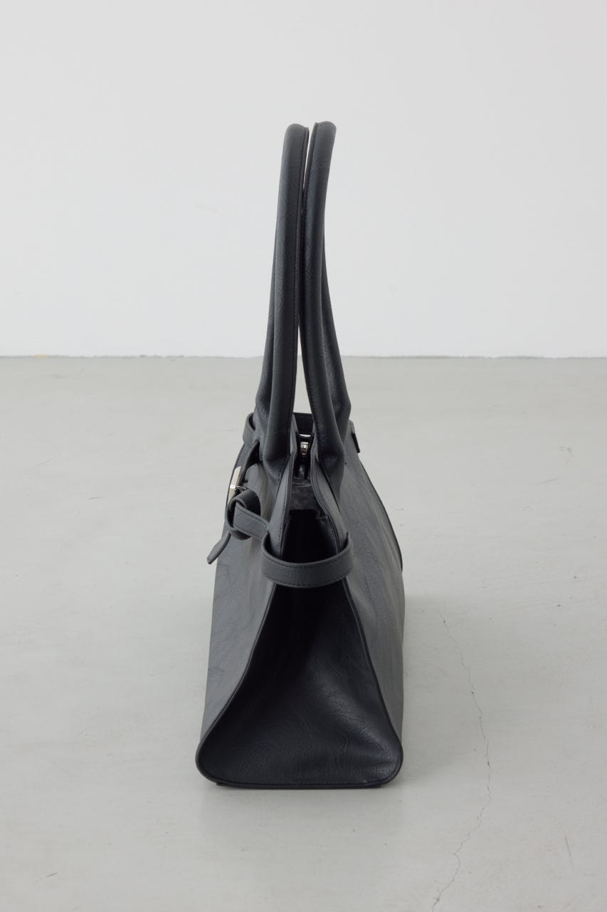 メタルパーツベルトハンドバッグ BLK FREE