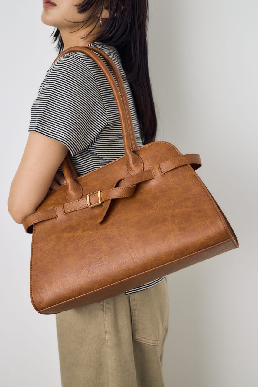 メタルパーツベルトハンドバッグ CAM FREE