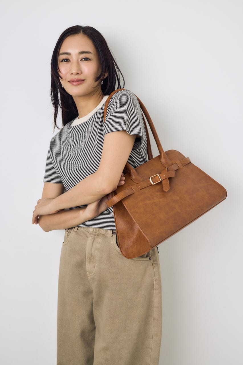 メタルパーツベルトハンドバッグ CAM FREE