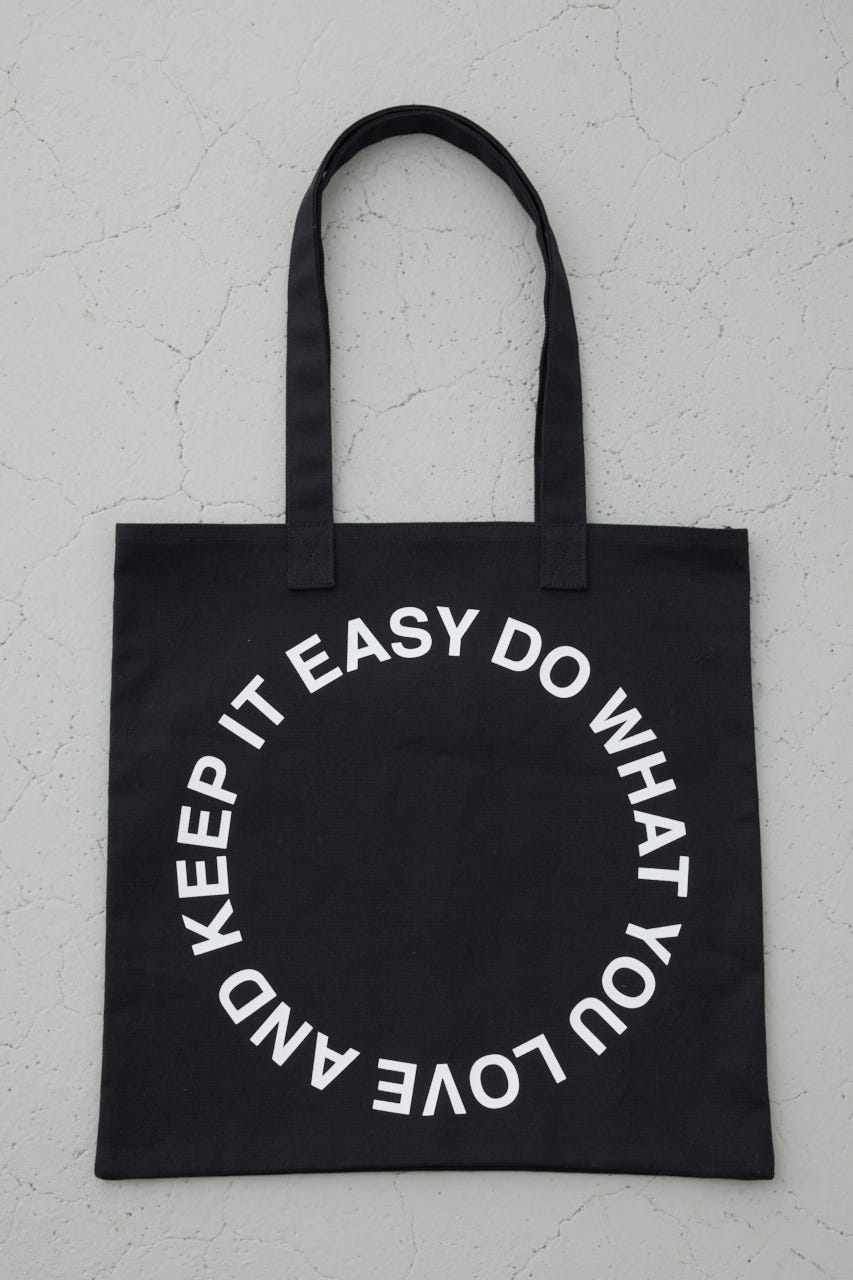 アソートロゴトートバッグ BLK FREE