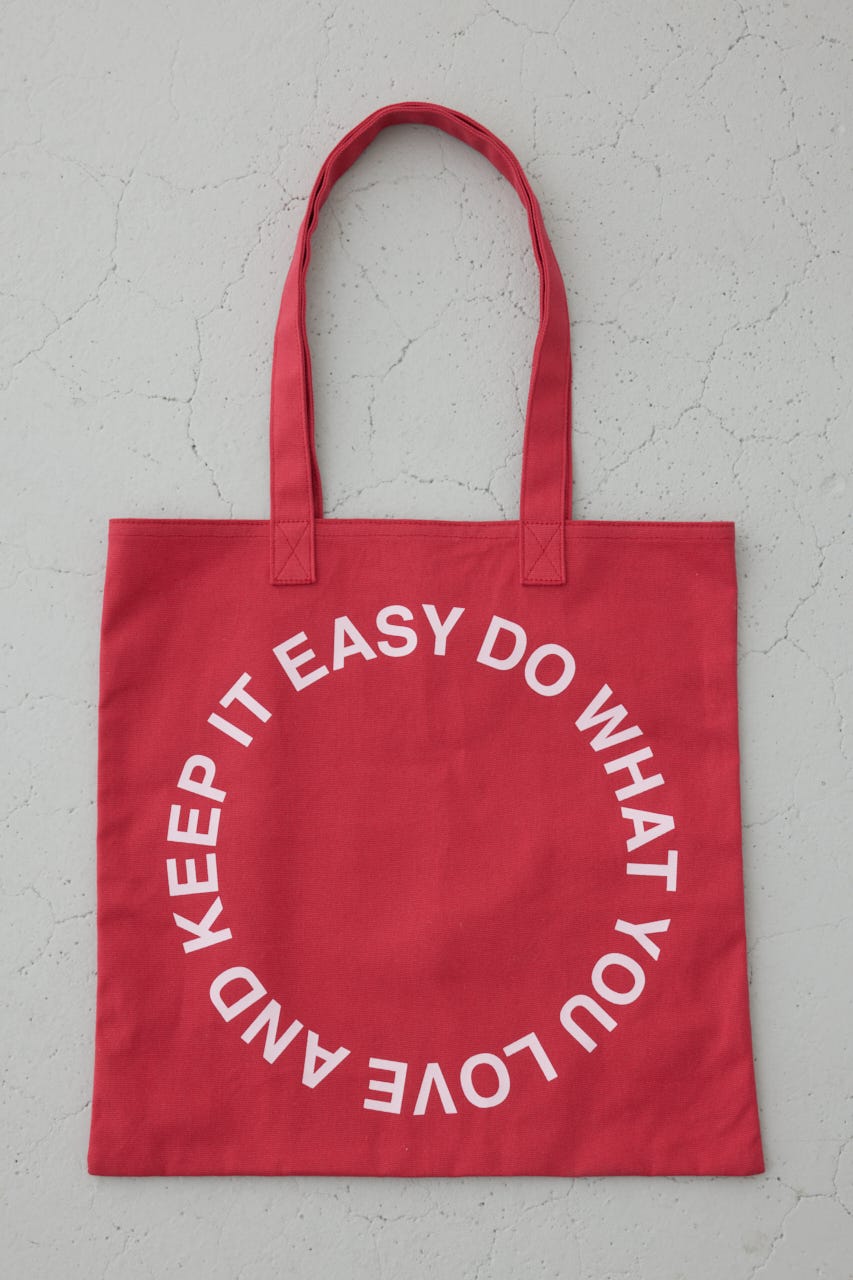 アソートロゴトートバッグ RED FREE