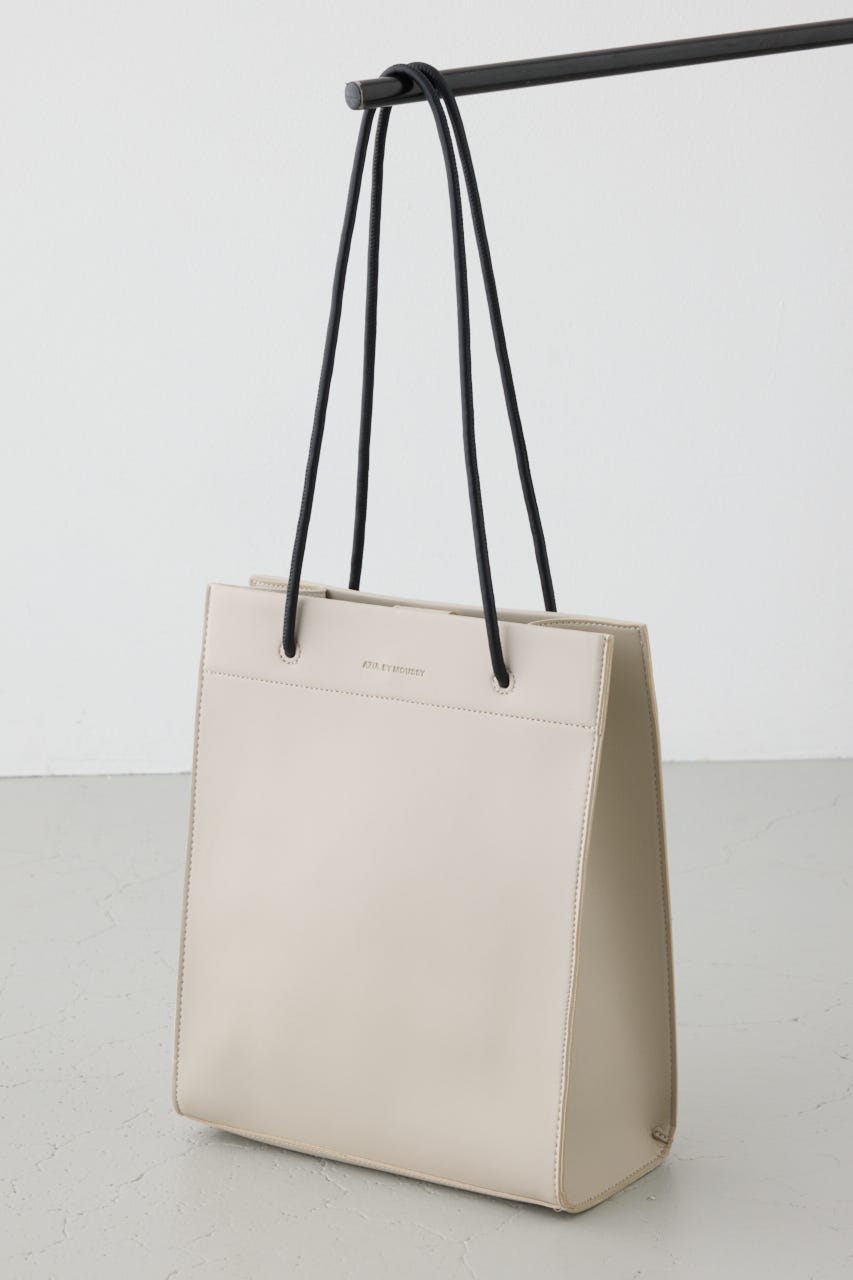 ナローハンドルショッパーバッグ GREIGE FREE