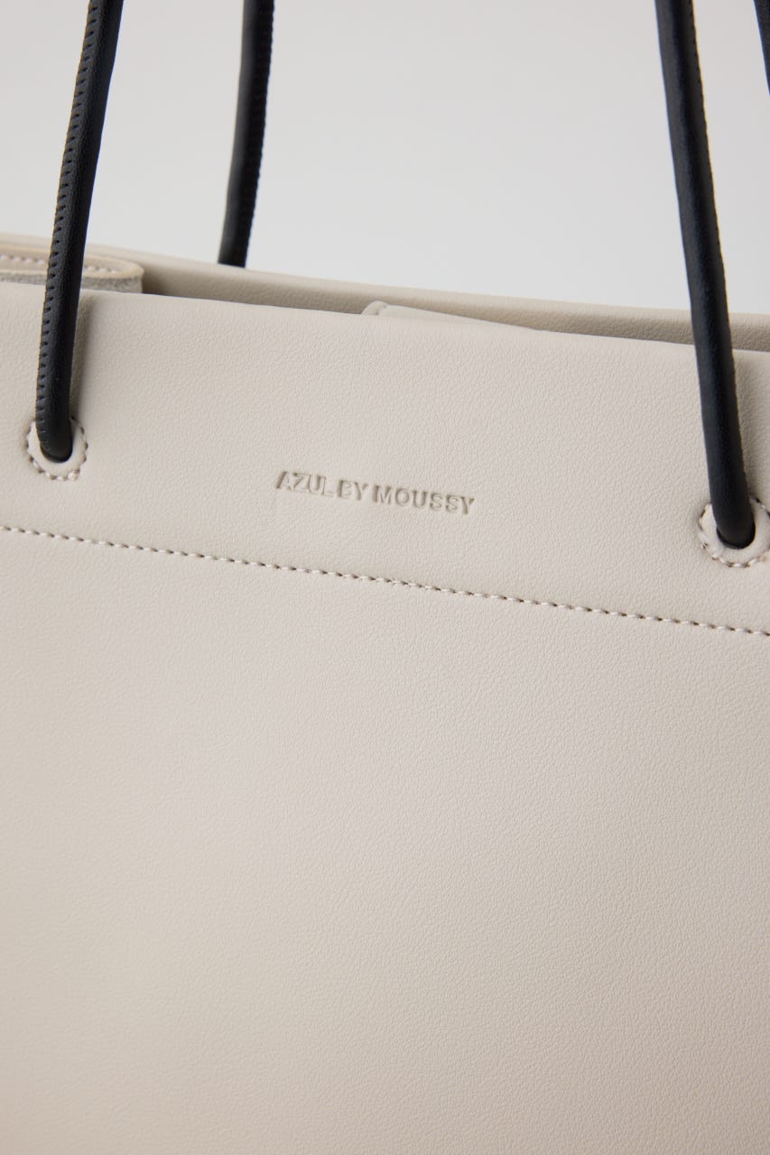 ナローハンドルショッパーバッグ GREIGE FREE