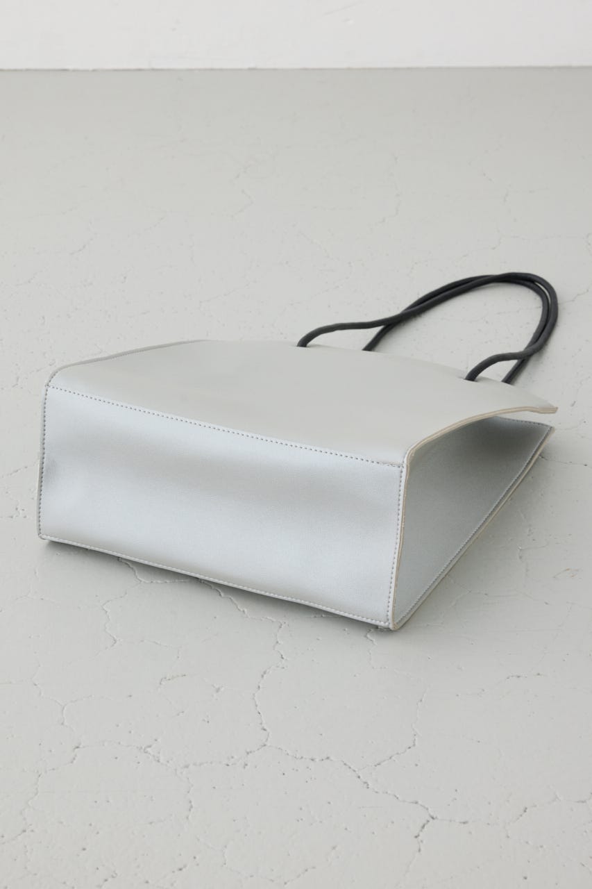 ナローハンドルショッパーバッグ SLV FREE