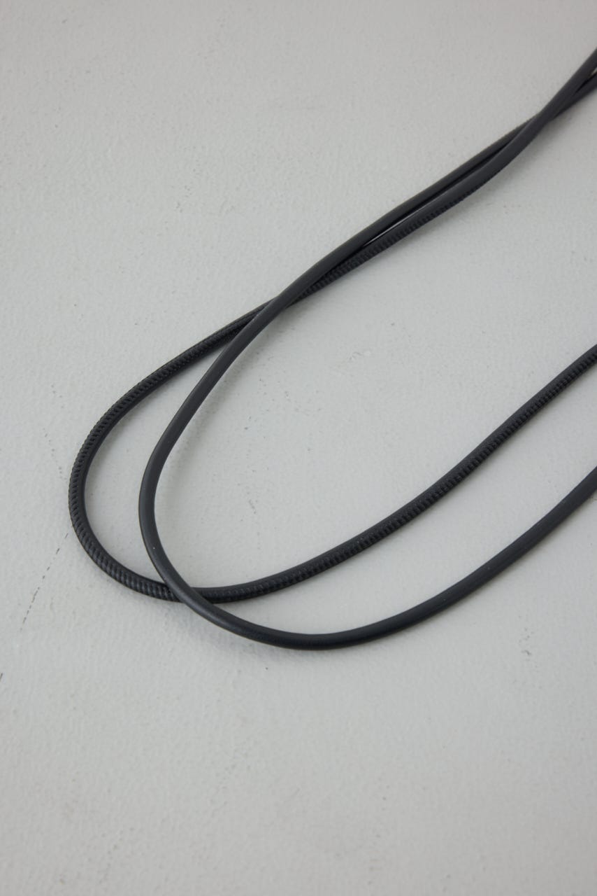 マクラメミニショルダー BLK FREE