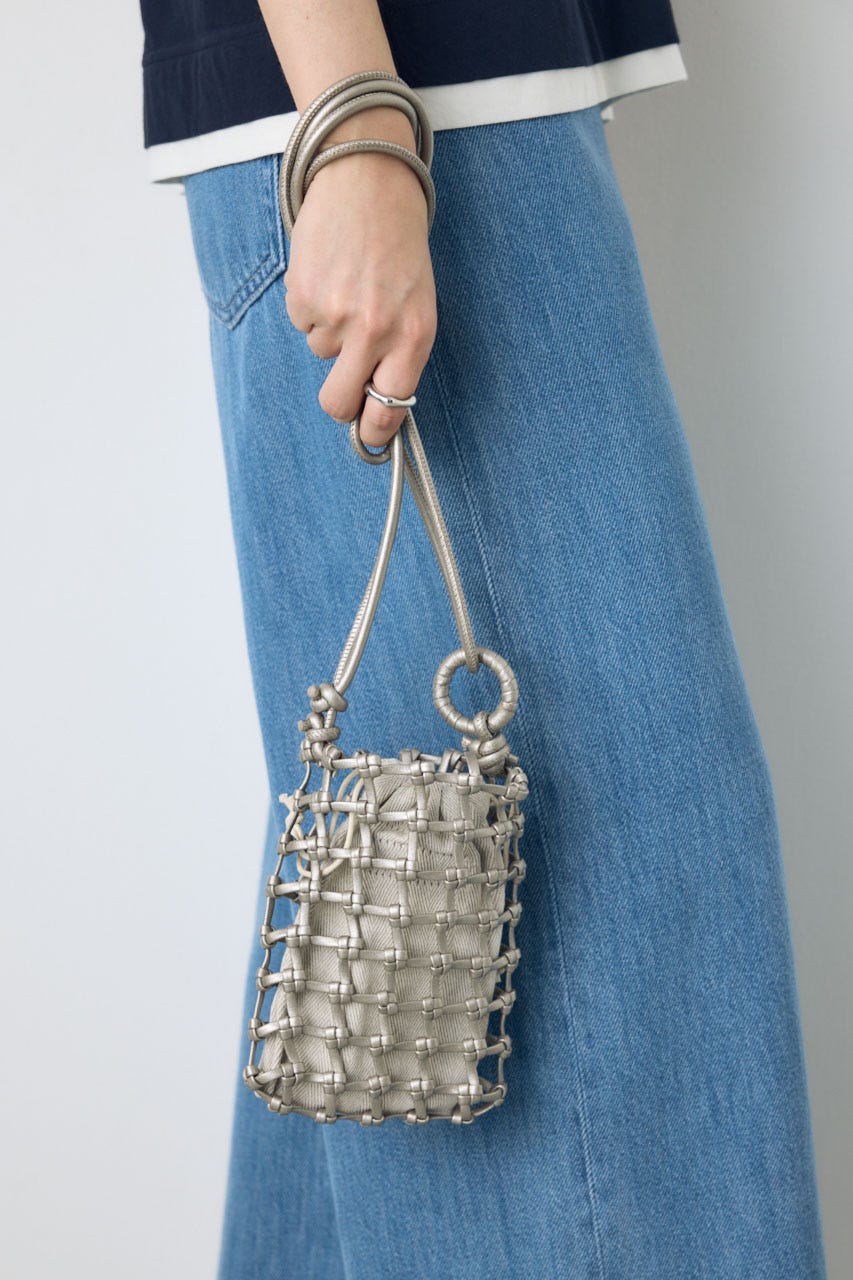 マクラメミニショルダー D/SLV FREE