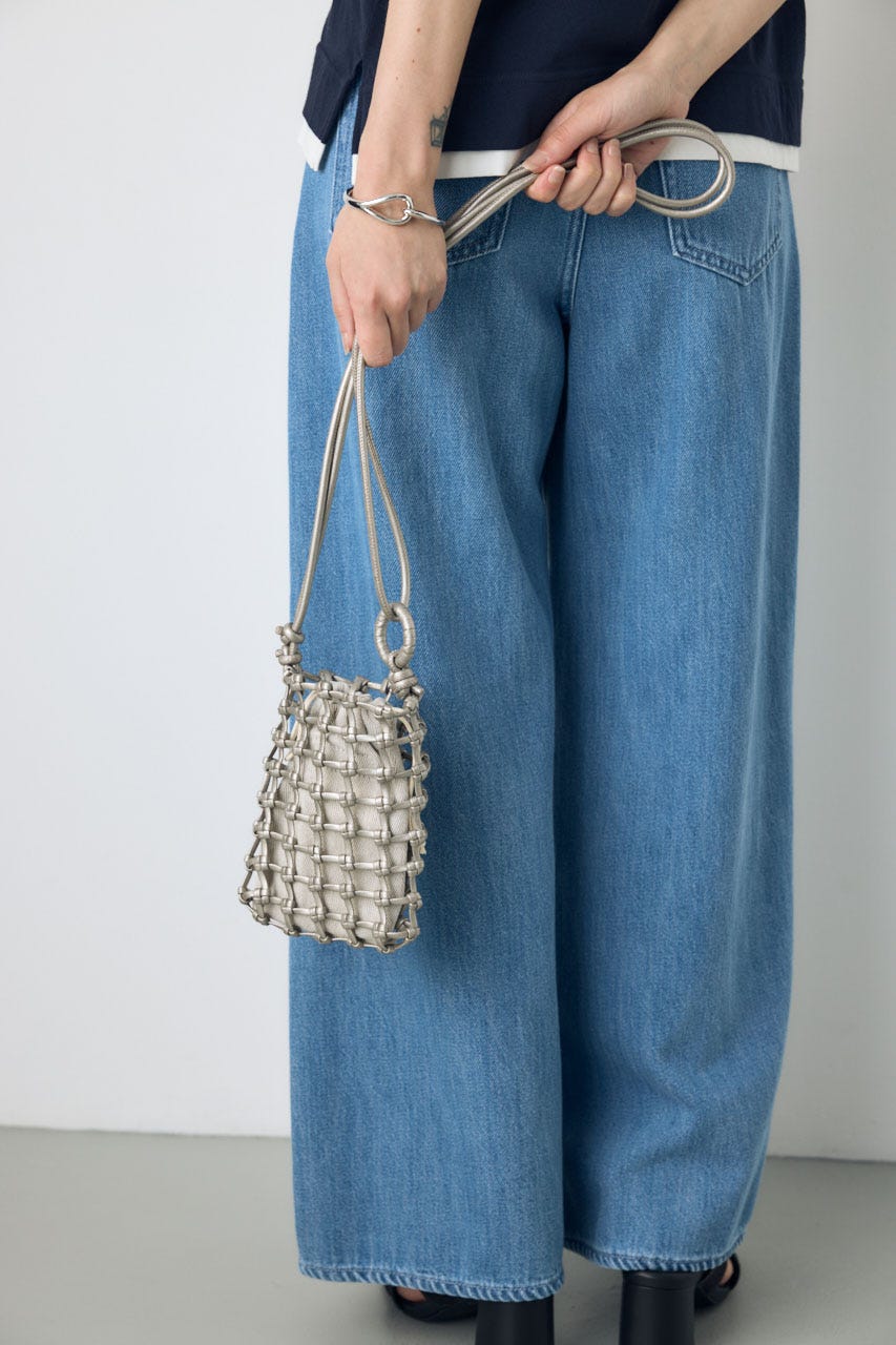 マクラメミニショルダー D/SLV FREE