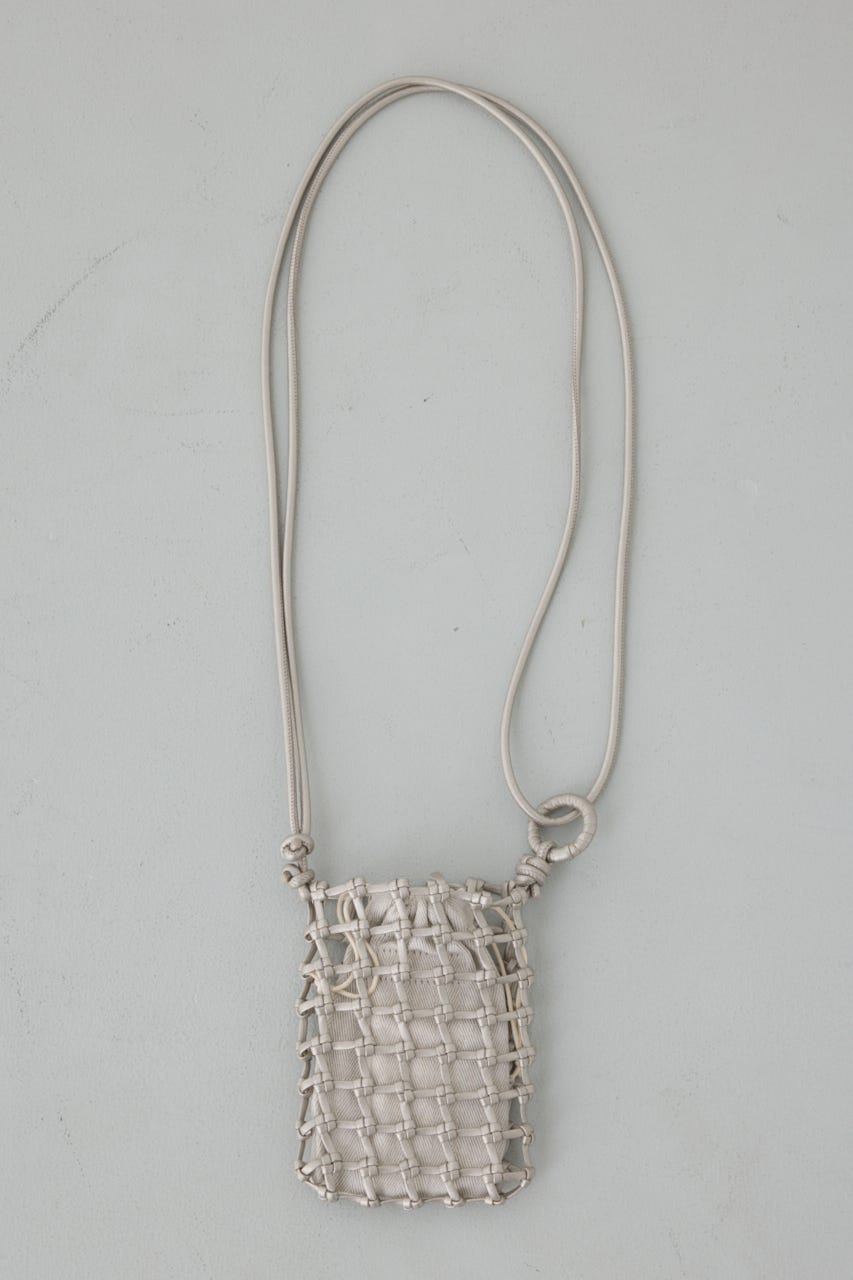 マクラメミニショルダー D/SLV FREE