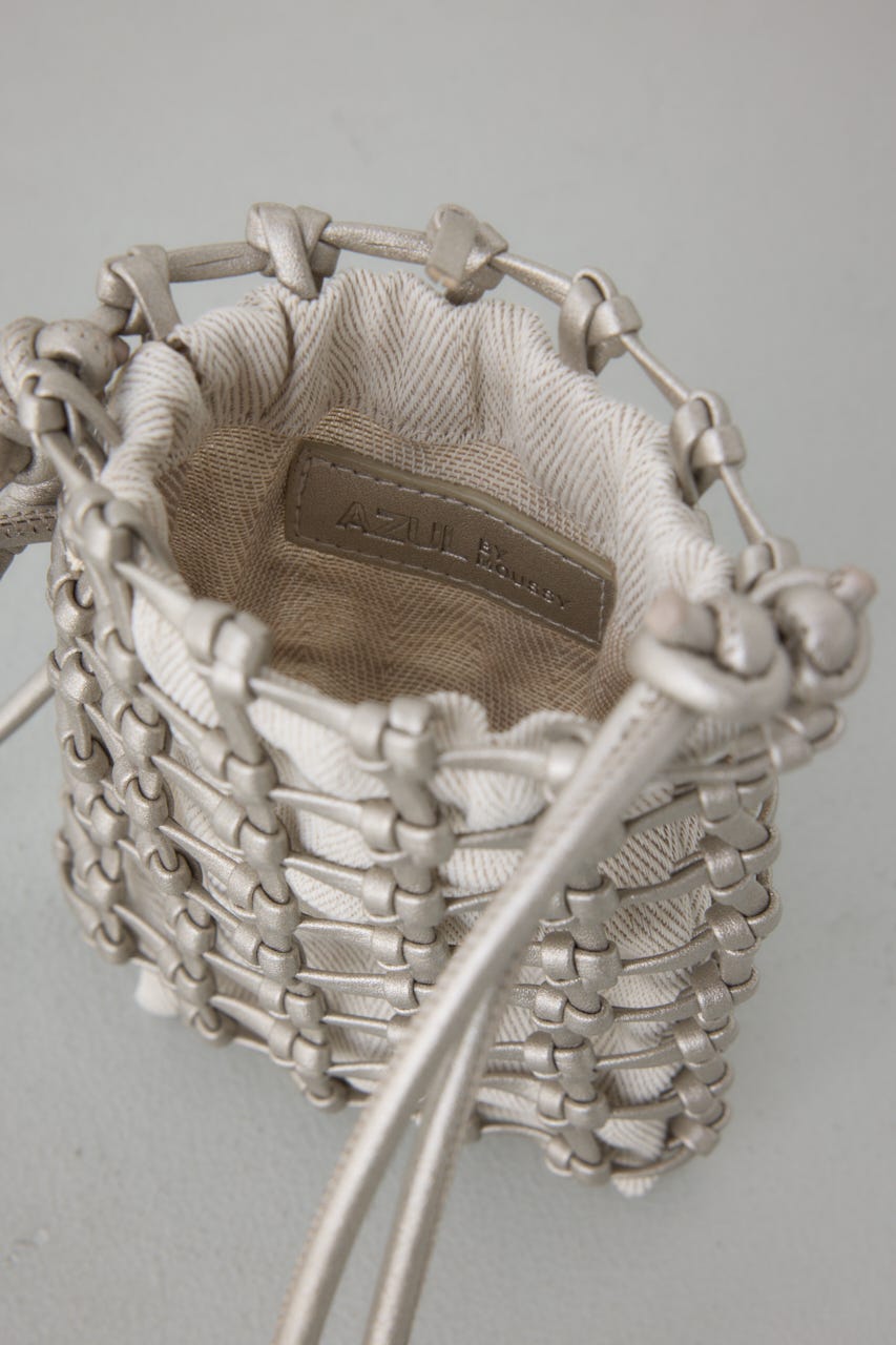 マクラメミニショルダー D/SLV FREE