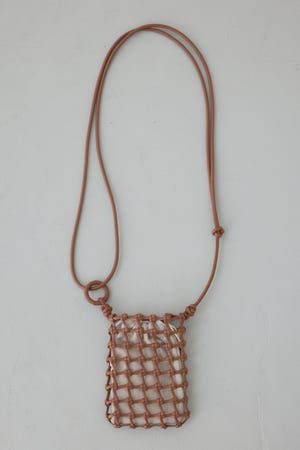 マクラメミニショルダー