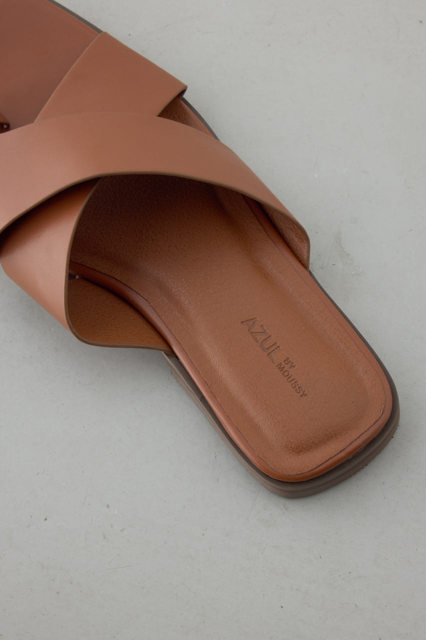 ワイドベルトフラットサンダル CAM L