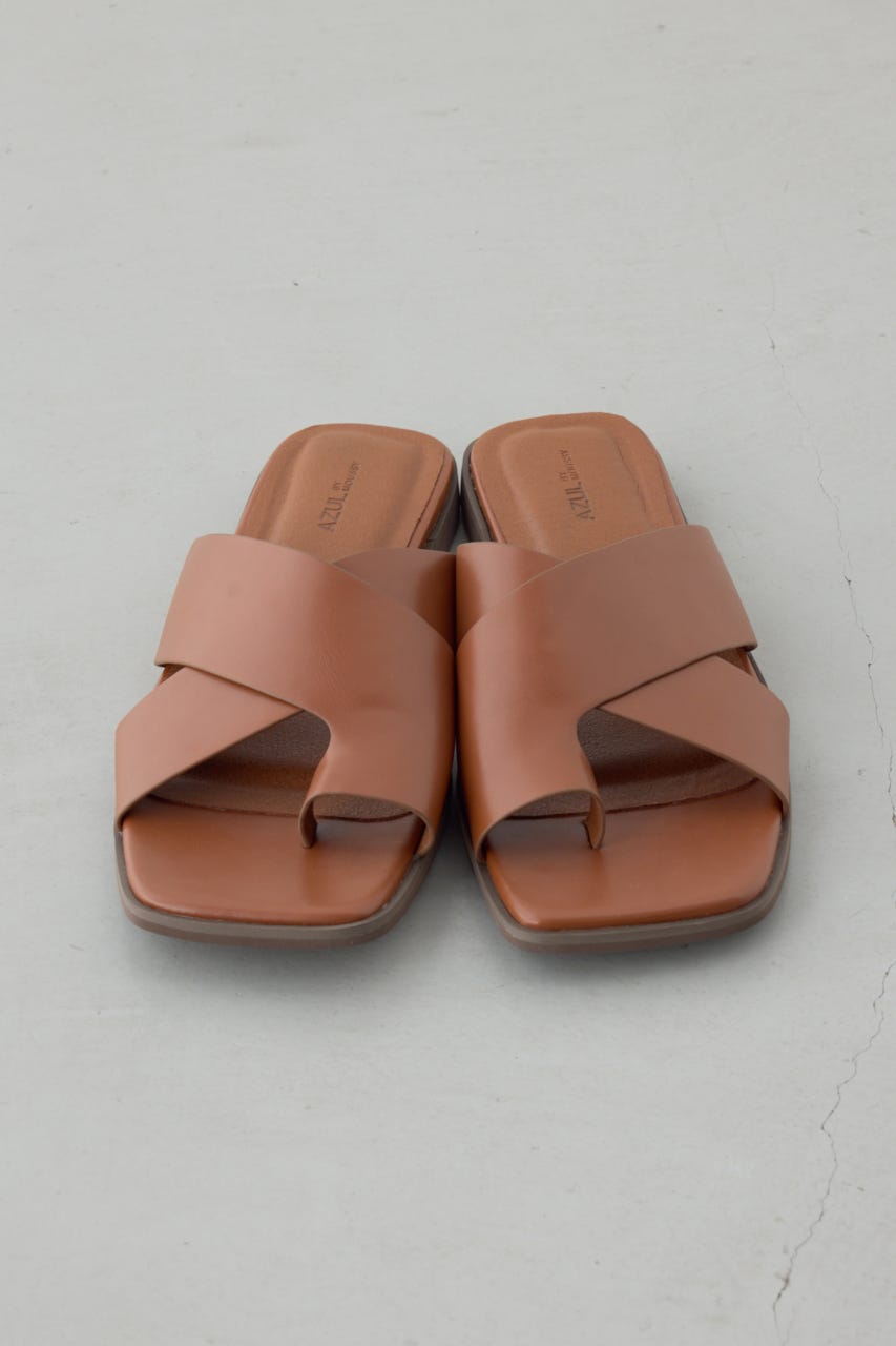 ワイドベルトフラットサンダル CAM L