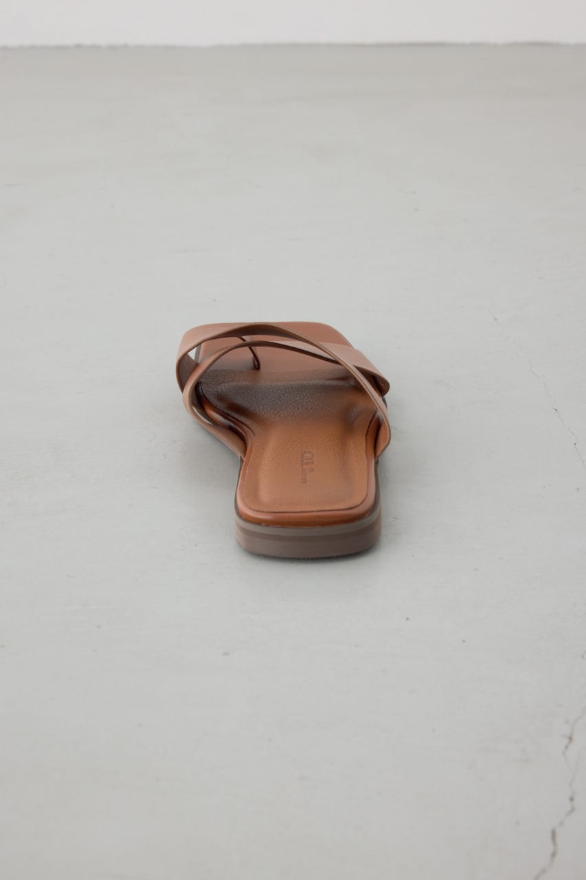 ワイドベルトフラットサンダル CAM L