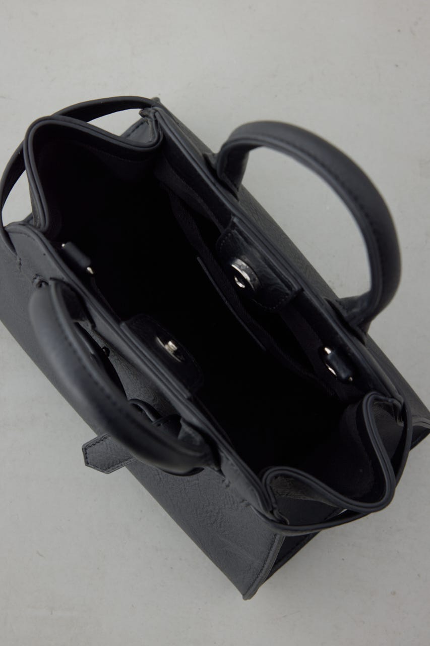 メタルパーツベルトミニバッグ BLK FREE