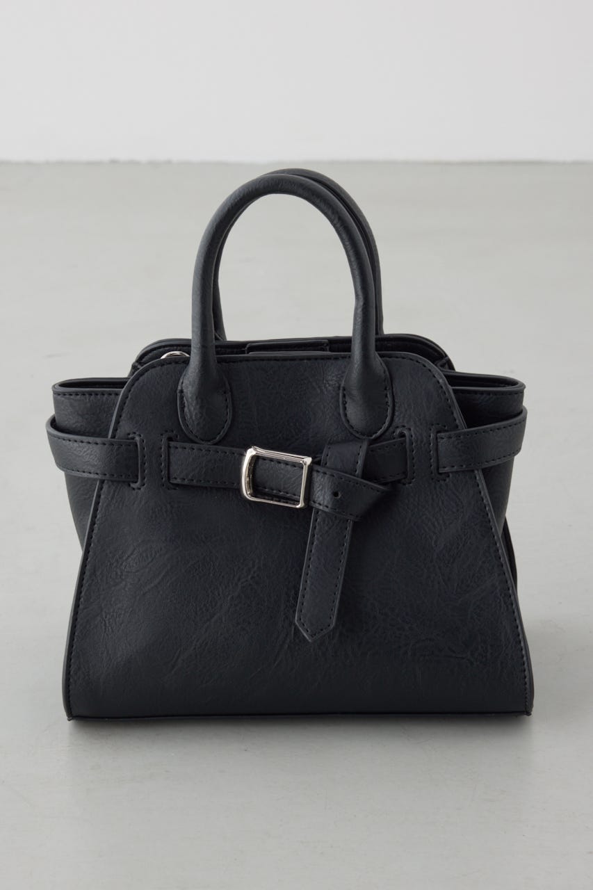 メタルパーツベルトミニバッグ BLK FREE