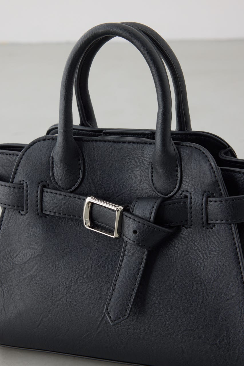 メタルパーツベルトミニバッグ BLK FREE