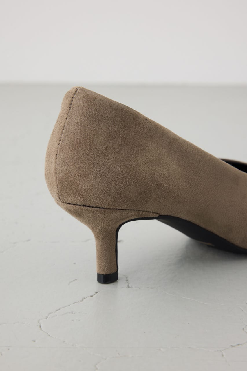 ソフトインソールポインテッドパンプス GREIGE S