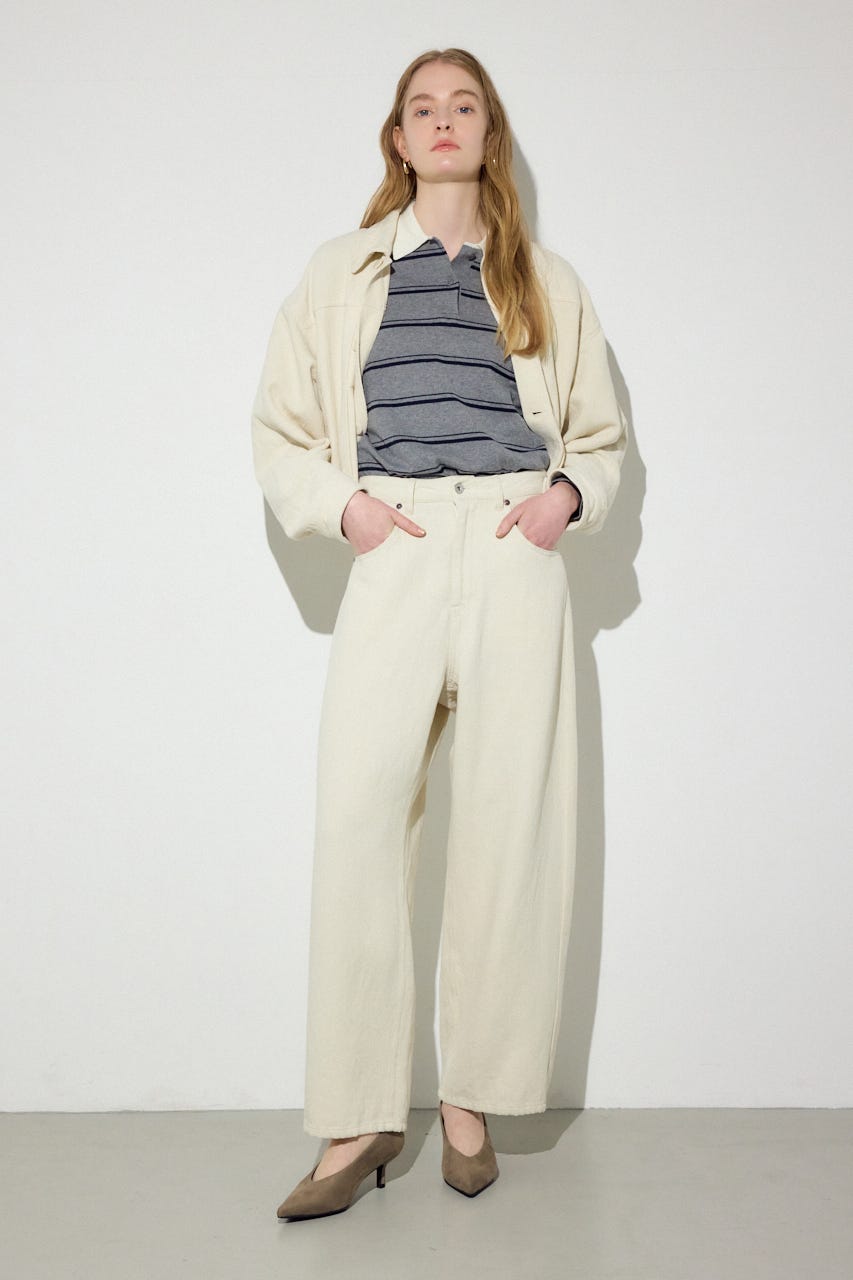 ソフトインソールポインテッドパンプス GREIGE S