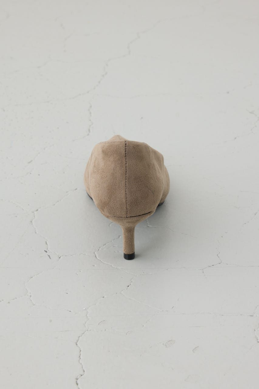 ソフトインソールポインテッドパンプス GREIGE S