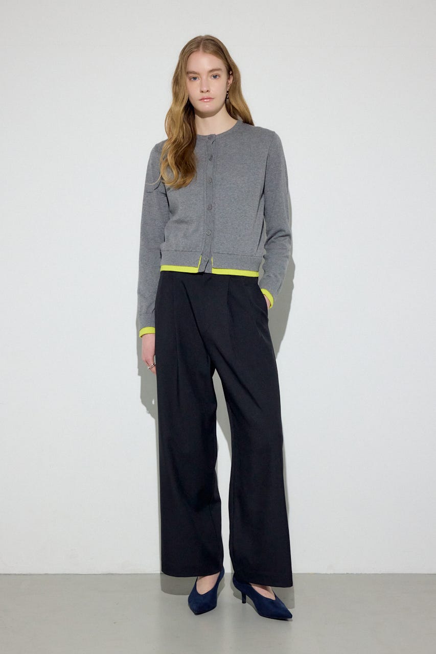 ソフトインソールポインテッドパンプス NVY L