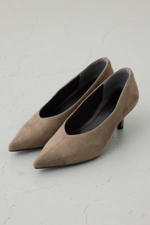 ソフトインソールポインテッドパンプス