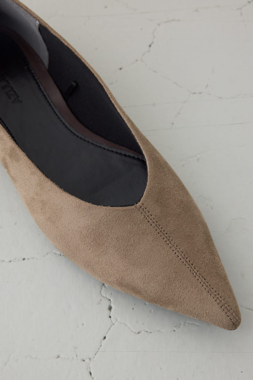 ソフトインソールローヒールパンプス GREIGE M