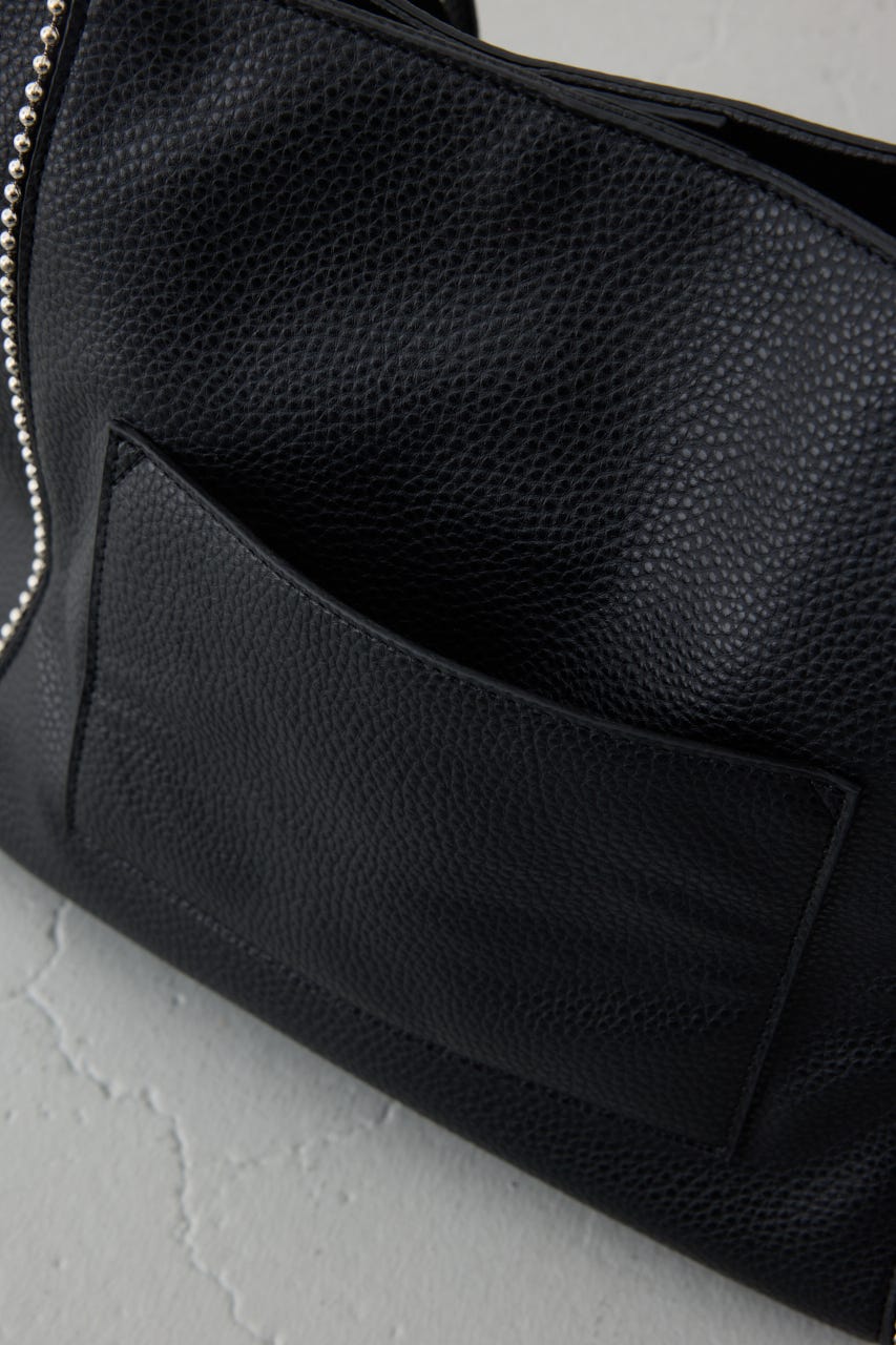 ボールチェーントートバッグ BLK FREE