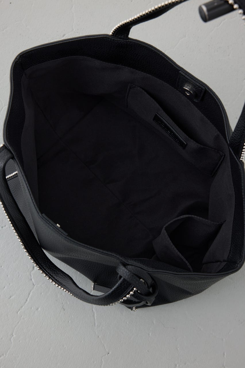 ボールチェーントートバッグ BLK FREE