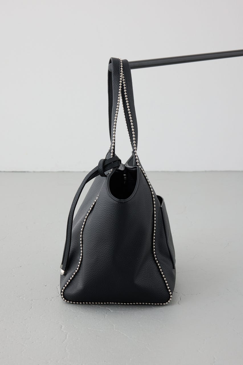 ボールチェーントートバッグ BLK FREE